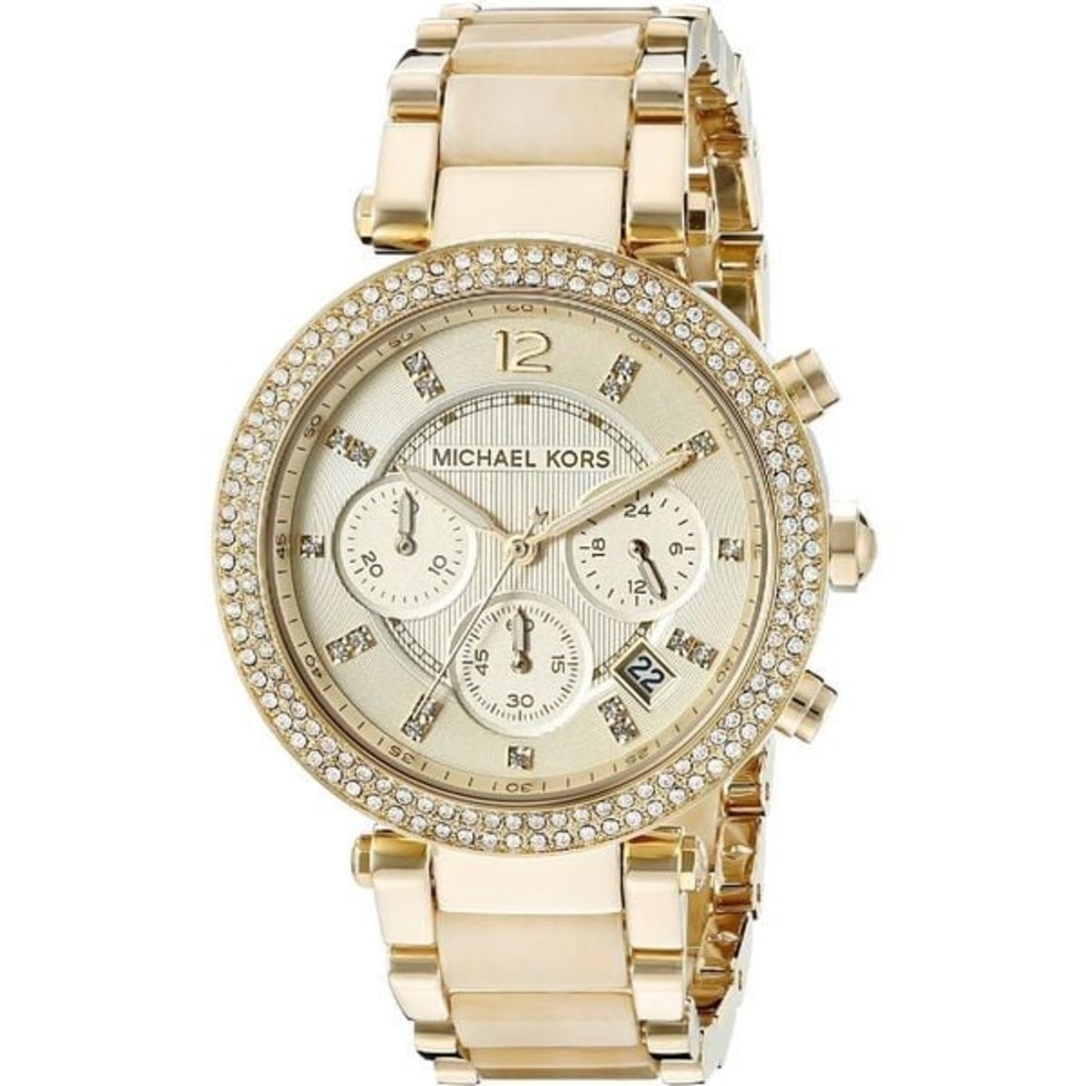 MICHAEL KORS Parker Women’s Yellow Gold Watch - Picture 2 of 8